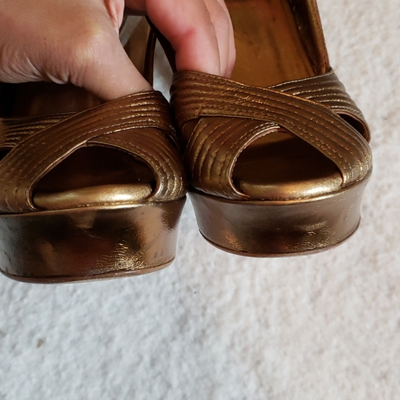 Gucci heels gold - Picture 6 of 8